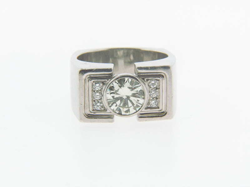 Platinum Diamond Solitaire Ring | 18 Karat Appraisers | Beverly Hills, CA | Fine Jewelry
