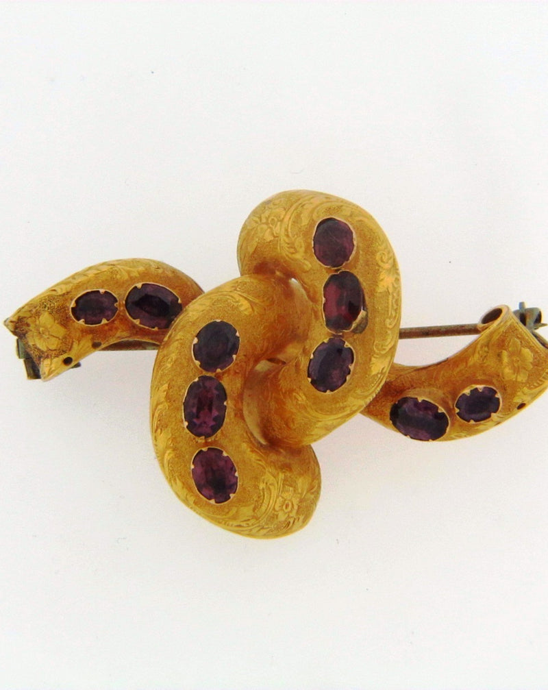 14K Yellow Gold Amethyst Brooch | 18 Karat Appraisers | Beverly Hills, CA | Fine Jewelry 14K Yellow Gold Amethyst Brooch | 18 Karat Appraisers | Beverly Hills, CA | Fine Jewelry