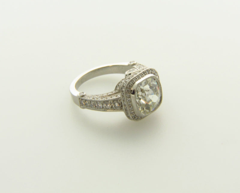 Platinum Diamond Solitaire Ring | 18 Karat Appraisers | Beverly Hills, CA | Fine Jewelry