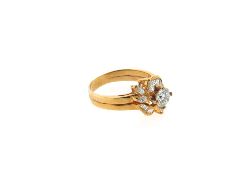 18K-YG DIAMOND COCKTAIL RING | 18 Karat Appraisers | Beverly Hills, CA | Fine Jewelry
