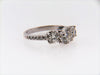 18K-WG DIAMOND SOLITAIRE THREE-STONE RING | 18 Karat Appraisers | Beverly Hills, CA | Fine Jewelry