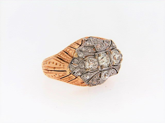 18K-YG+PLAT DIAMOND RING | 18 Karat Appraisers | Beverly Hills, CA | Fine Jewelry 18K-YG+PLAT DIAMOND RING | 18 Karat Appraisers | Beverly Hills, CA | Fine Jewelry