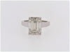 PLATINUM DIAMOND SOLITAIRE RING