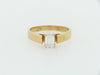 14K YELLOW GOLD DIAMOND SOLITAIRE RING | 18 Karat Appraisers | Beverly Hills, CA | Fine Jewelry
