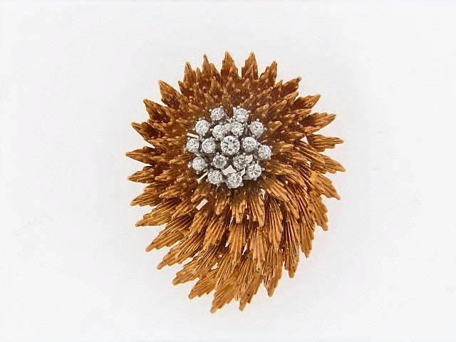 18K-YG DIAMOND BROOCH | 18 Karat Appraisers | Beverly Hills, CA | Fine Jewelry 18K-YG DIAMOND BROOCH | 18 Karat Appraisers | Beverly Hills, CA | Fine Jewelry