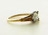 14K-YG+WG DIAMOND SOLITAIRE RING | 18 Karat Appraisers | Beverly Hills, CA | Fine Jewelry