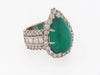PLATINUM EMERALD AND DIAMOND RING | 18 Karat Appraisers | Beverly Hills, CA | Fine Jewelry
