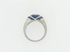PLATINUM SAPPHIRE RING | 18 Karat Appraisers | Beverly Hills, CA | Fine Jewelry