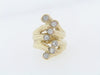 14K-YG NATURALISTIC DESIGN DIAMOND RING | 18 Karat Appraisers | Beverly Hills, CA | Fine Jewelry