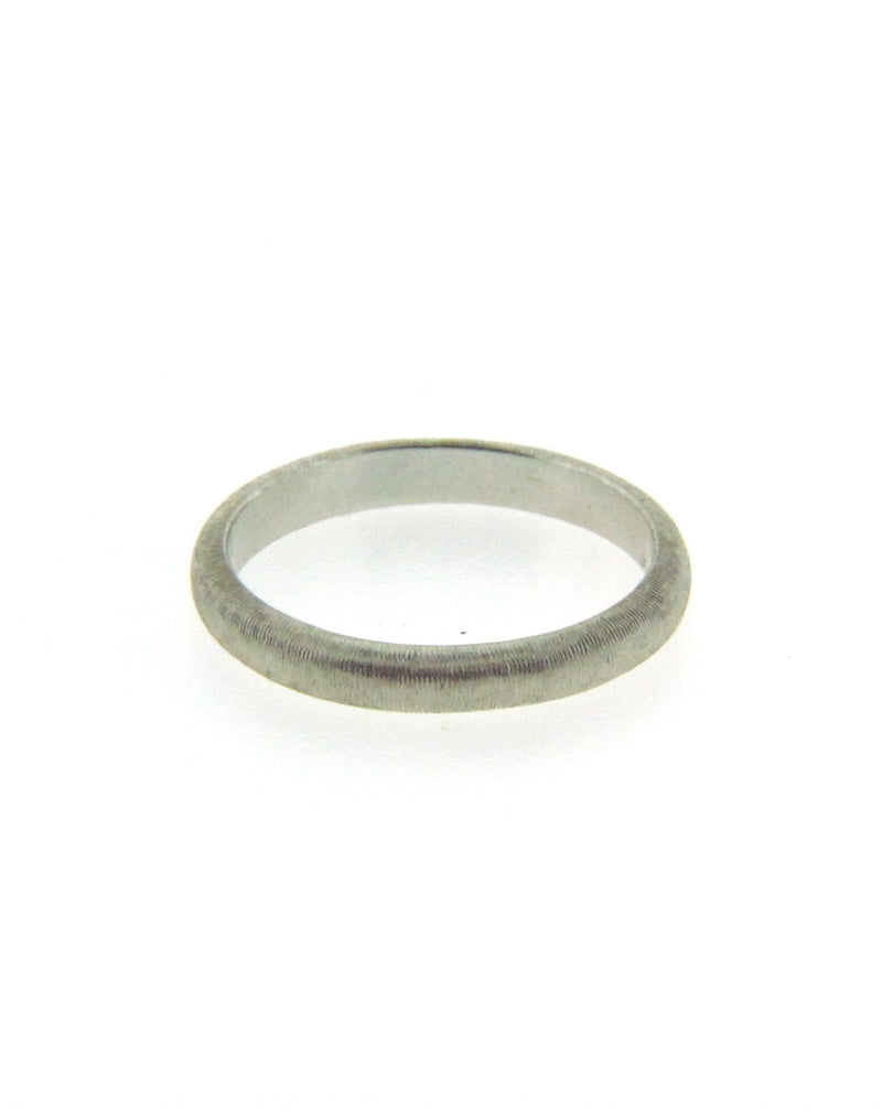 18K White Gold Band | 18 Karat Appraisers | Beverly Hills, CA | Fine Jewelry