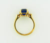 18K Yellow Gold, Sapphire and Diamond Ring | 18 Karat Appraisers | Beverly Hills, CA | Fine Jewelry