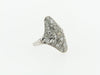 18K White Gold + Platinum Diamond Filigree Ring | 18 Karat Appraisers | Beverly Hills, CA | Fine Jewelry