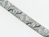 Art Deco, Platinum Diamond and Sapphire Bracelet