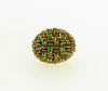 18K Yellow Gold, Enamel Ring | 18 Karat Appraisers | Beverly Hills, CA | Fine Jewelry