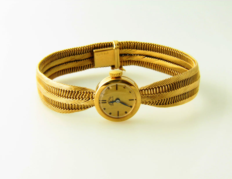 18K Yellow Gold Wristwatch by "Van Cleef & Arpels" | 18 Karat Appraisers | Beverly Hills, CA | Fine Jewelry