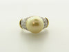18K Yellow Gold, Pearl and Diamond Ring | 18 Karat Appraisers | Beverly Hills, CA | Fine Jewelry