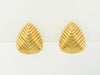 18K Yellow Gold Pyramid Shaped Earrings | 18 Karat Appraisers | Beverly Hills, CA | Fine Jewelry