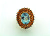 18K Yellow Gold Aquamarine and Diamond Ring | 18 Karat Appraisers | Beverly Hills, CA | Fine Jewelry