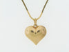 14K YELLOW GOLD HEART PENDANT | 18 Karat Appraisers | Beverly Hills, CA | Fine Jewelry