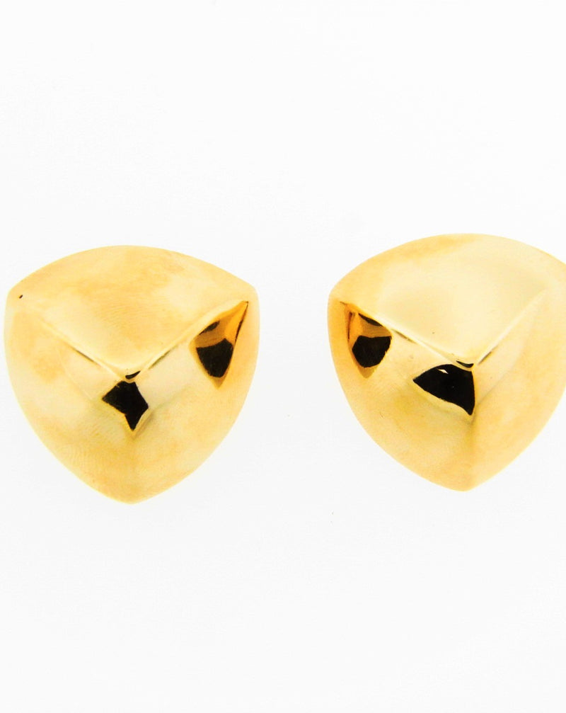 Retro 14K Yellow Gold Earrings | 18 Karat Appraisers | Beverly Hills, CA | Fine Jewelry