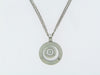 18K-WG DIAMOND PENDANT BY "CHOPARD"