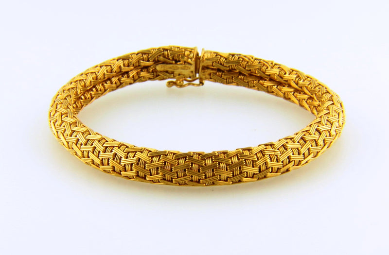 18K Yellow Gold Bracelet | 18 Karat Appraisers | Beverly Hills, CA | Fine Jewelry