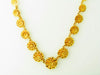 18K Yellow Gold Floral Motif Necklace | 18 Karat Appraisers | Beverly Hills, CA | Fine Jewelry
