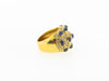 18K Yellow Gold Sapphire and Diamond Ring | 18 Karat Appraisers | Beverly Hills, CA | Fine Jewelry