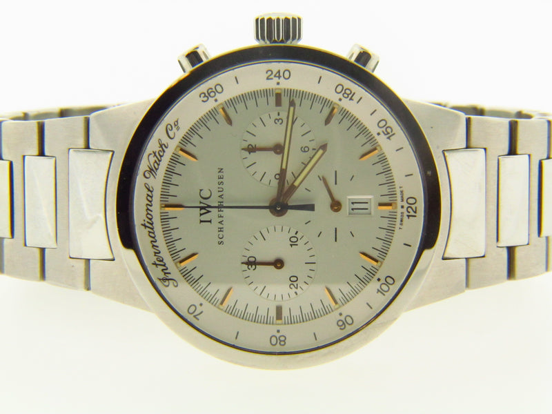 STAINLESS STEEL IWC WRISTWATCH | 18 Karat Appraisers | Beverly Hills, CA | Fine Jewelry