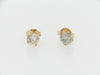 14K YELLOW GOLD DIAMOND STUD EARRINGS | 18 Karat Appraisers | Beverly Hills, CA | Fine Jewelry