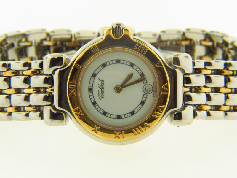 Stainless Steel and Yellow Gold Tabbah Wristwatch | 18 Karat Appraisers | Beverly Hills, CA | Fine Jewelry