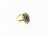 Victorian 18K Yellow Gold Sapphire and Diamond Ring | 18 Karat Appraisers | Beverly Hills, CA | Fine Jewelry