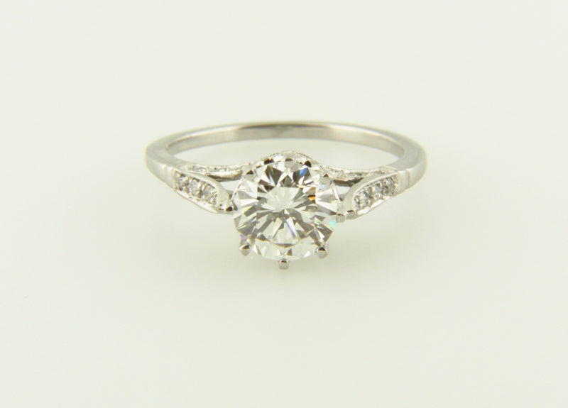 Platinum, Diamond Solitaire Ring | 18 Karat Appraisers | Beverly Hills, CA | Fine Jewelry