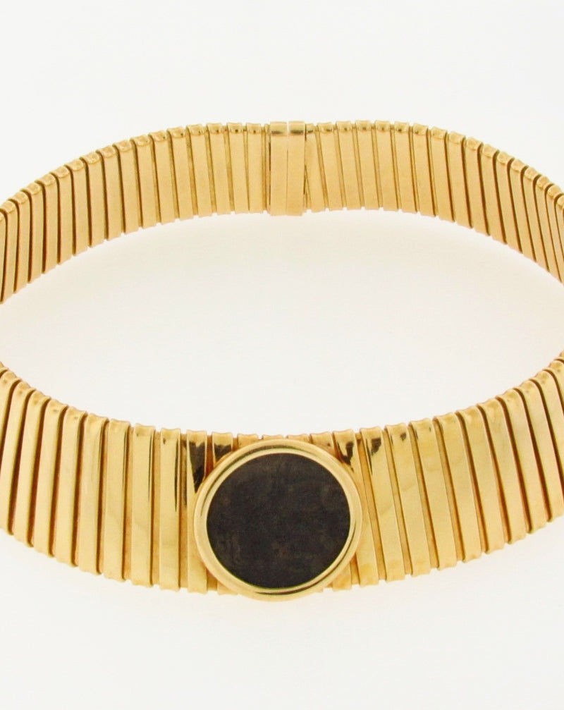 18K YELLOW GOLD ANTIQUE COIN NECKLACE | 18 Karat Appraisers | Beverly Hills, CA | Fine Jewelry