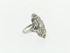 Art Deco, 18K White Gold Diamond Ring