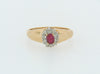 14K-YG RUBY AND DIAMOND RING | 18 Karat Appraisers | Beverly Hills, CA | Fine Jewelry