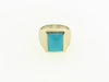 14K White Gold Turquoise Ring | 18 Karat Appraisers | Beverly Hills, CA | Fine Jewelry