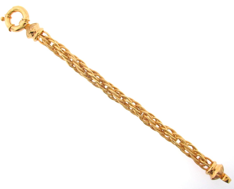 18K Yellow Gold Bracelet | 18 Karat Appraisers | Beverly Hills, CA | Fine Jewelry