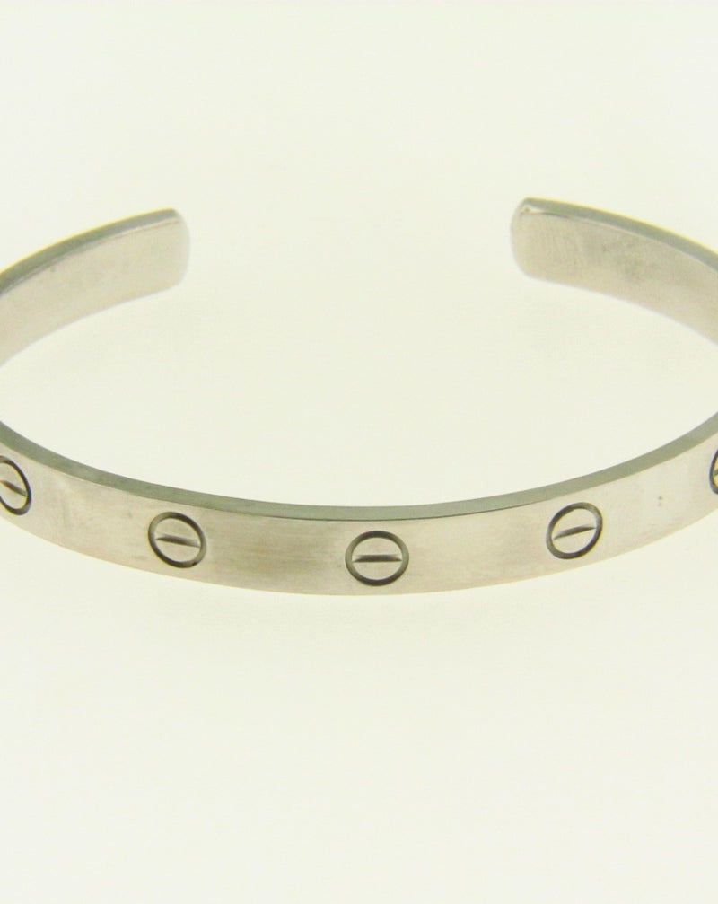 18K White Gold, 