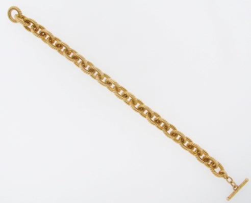 18K-YG BRACELET BY "TIFFANY & CO." | 18 Karat Appraisers | Beverly Hills, CA | Fine Jewelry