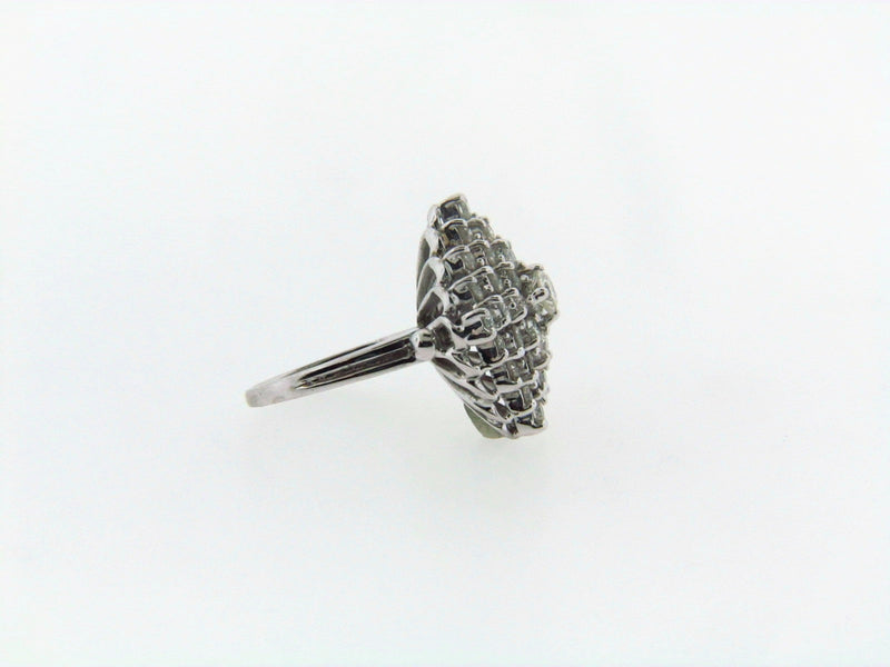 14K-WG DIAMOND CLUSTER RING | 18 Karat Appraisers | Beverly Hills, CA | Fine Jewelry