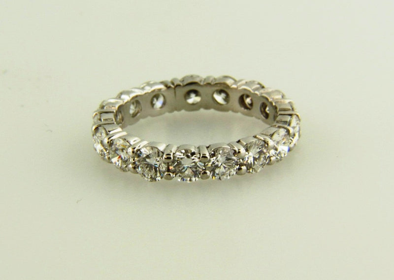 18K White Gold, Diamond Eternity Band | 18 Karat Appraisers | Beverly Hills, CA | Fine Jewelry