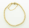 18K Yellow Gold, Diamond Tennis Bracelet | 18 Karat Appraisers | Beverly Hills, CA | Fine Jewelry