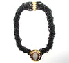Retro 14K Yellow Gold, Rose Gold, and Platinum Diamond Necklace | 18 Karat Appraisers | Beverly Hills, CA | Fine Jewelry
