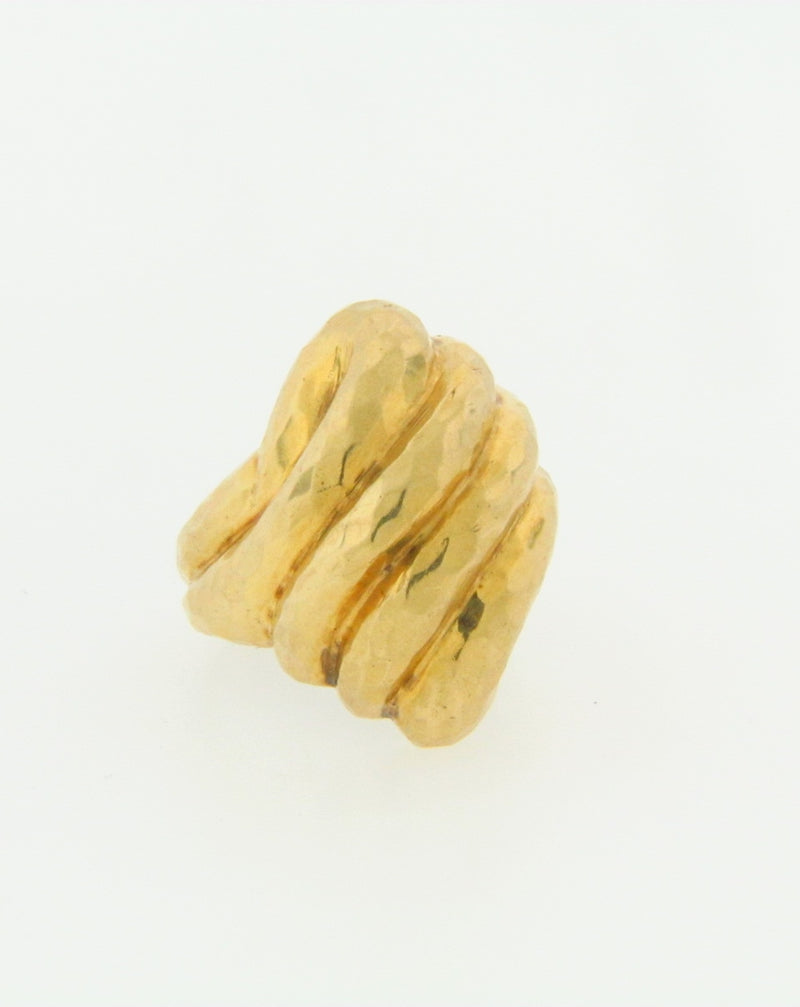 18K YELLOW GOLD RING BY 