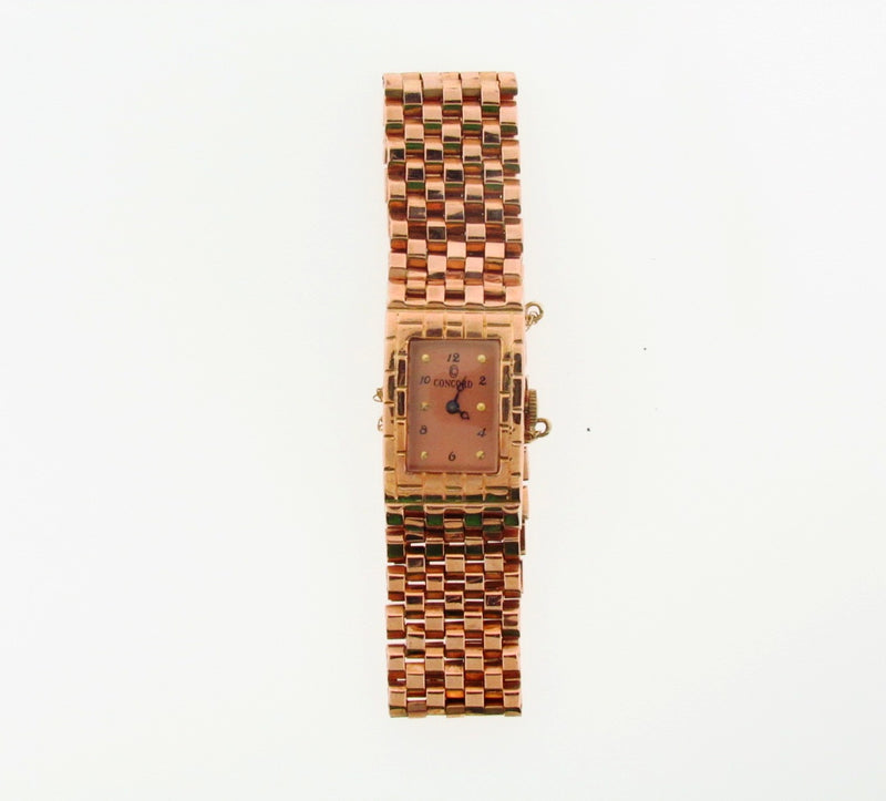 Retro 14K Rose Gold Wristwatch | 18 Karat Appraisers | Beverly Hills, CA | Fine Jewelry
