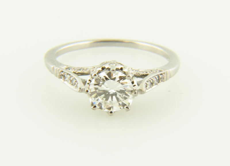 Platinum, Diamond Solitaire Ring | 18 Karat Appraisers | Beverly Hills, CA | Fine Jewelry