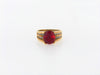 18K Yellow Gold Fire Opal Ring | 18 Karat Appraisers | Beverly Hills, CA | Fine Jewelry