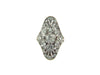 Art Deco, Platinum Diamond Ring