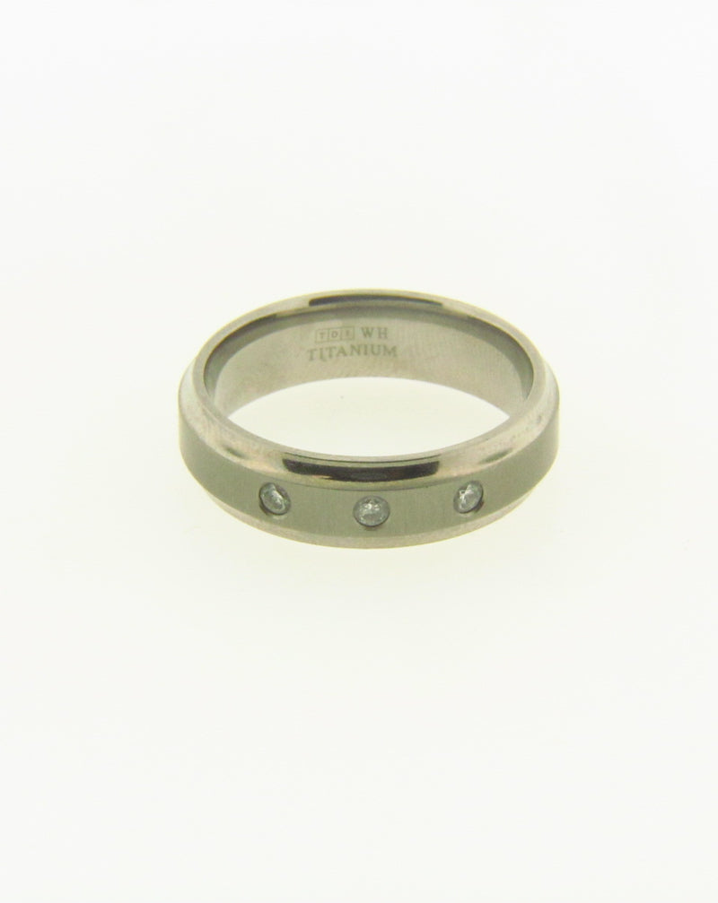 Titanium Diamond Band | 18 Karat Appraisers | Beverly Hills, CA | Fine Jewelry